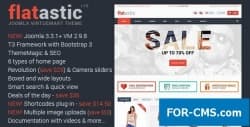 Flatastic v3.8 - template for Virtuemart 3 and 2