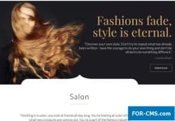 Beauty Hair Salon - for hairdressing salon and beauty shop