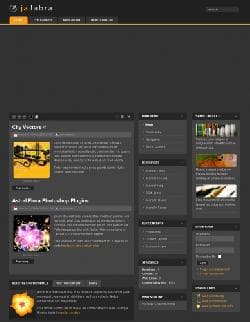 JA Labra v1.3.0 - a creative template of the blog for Joomla