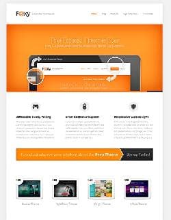 ET Foxy v2.2.12 - business template with an online store for Wordpress 
