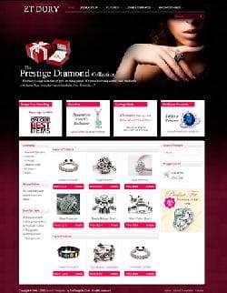 ZT Dory v2.5.0 - template of online store of jewelry for Joomla