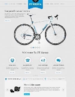 ZT Mesua v2.5.0 - шаблон сайта по продаже велосипедов для Joomla