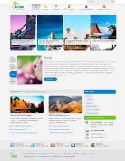 ZT Umbe v2.5.0 - a tourist template for Joomla