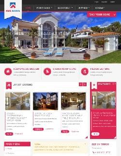 BT Real Estate v2.0 - a template of the portal of the real estate for Joomla