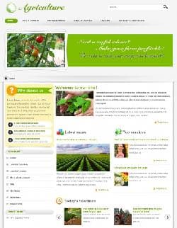 VT Agriculture Template v1.0 - a website template for the farmer (Joomla)