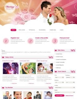 VT Dating v1.0 - a dating site template for Joomla