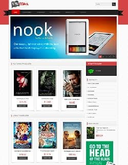VT Ebooks v1.1 - шаблон интернет магазина книг для Joomla