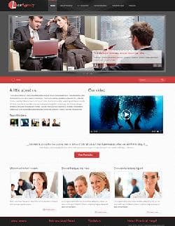 VT LawAgency v1.1 - a template of the website of legal agency (Joomla)