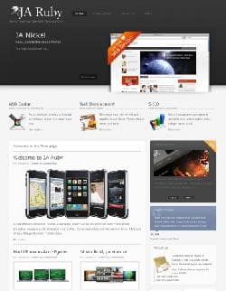 JA Ruby v1.0.1 - business a template for Joomla