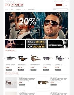 Leo Eyewear v2.5.0 - a template of online store of points (Joomla)