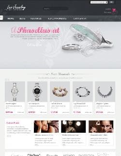 Leo Jewelry v1.0 - a template of online store of jewelry (Joomla)