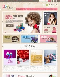 Leo Gift v1.0 - template of online store of gifts (Joomla)