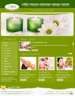  SJ Spa v1.1 - website template salon Spa Joomla 