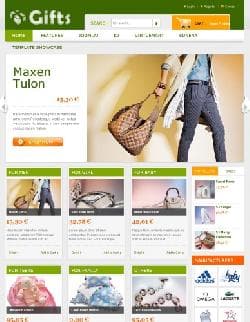 SJ Gifts v1.1 - template of online store of gifts (Joomla)