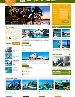 SJ Travel II v2.1.0 - a subject website template tourism (Joomla)