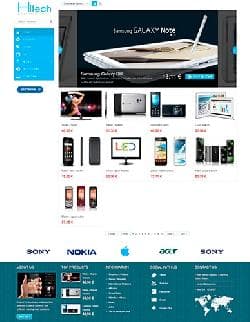 SJ AppStore HiTech v1.2 - a template of online store of the equipment for Joomla
