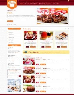 SJ Bakery v2.0.1 - online store of confectionery goods for Joomla