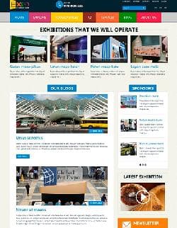 SJ Expo v1.2.0 - a website template about exhibitions