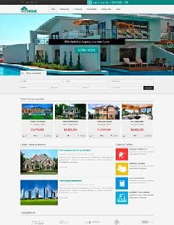 VT FindHome v1.2 - a template of agency of the real estate for Joomla