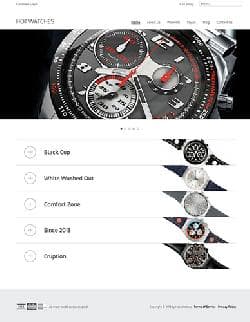 Hot Watches v1.0 - template of online store of hours (Joomla)