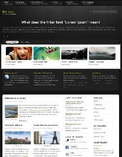 JA Urani v1.0.2 - a blog template for Joomla