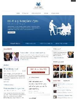  JA Pyro v2.5.4 - blog template for Joomla in web 2.0 style 