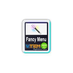 VTEM Fancy Menu v1.0 - the module of the side menu for Joomla