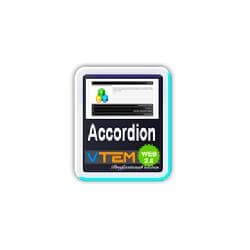VTEM Accordion v1.1 - the module accordion for Joomla