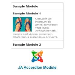  JA Accordion v2.6.0 - accordion module for Joomla 