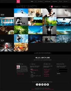  JA Lens v1.1.0 - website template photographer Joomla 