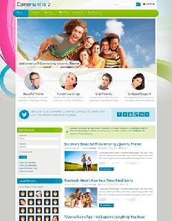 IT Community 2 v1.0 - a template of social network for Joomla