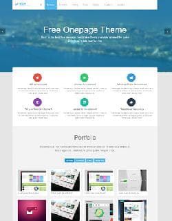 Shaper Xeon v1.7 - a free one-page template for joomla