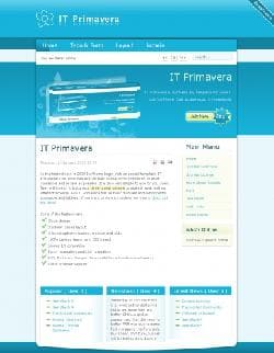  IT Primavera v1.0 - the first Joomla template from icetheme 