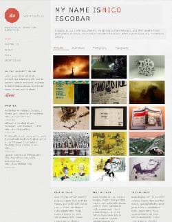 CI Nico v2.1.1 - a portfolio a template for Wordpress