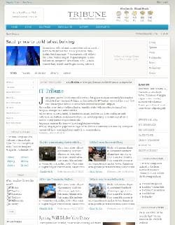 IT Tribune v1.0 - a template of the news blog for Joomla
