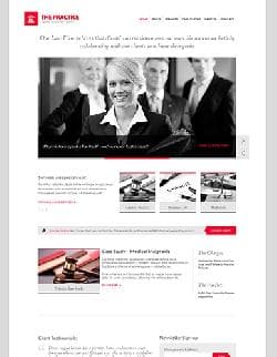 TF The Practice v1.2.5 - a template of the website of the lawyer for Wordpress