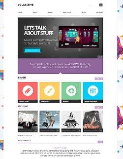 TF Collective v1.0.5 - a template for Wordpress