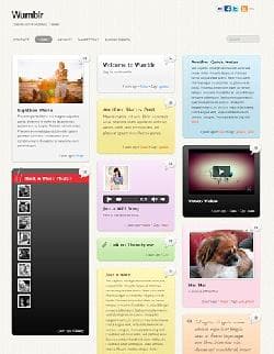  TFY Wumblr v2.0.9 - template for Wordpress 