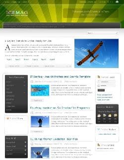 IT IceMag v1.0 - a template for Joomla