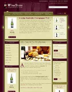 IT WineStore v2.5.0 - Joomla template of online store on sales of alcohol, wine