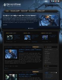 IT GamerZone v2.5.1 - a gaming template for Joomla