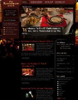 IT TheRestaurant v1.7/1.0 - Joomla a template of the website of restaurant