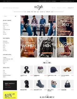 GK Instyle v3.22 - template of online store of clothes for Joomla