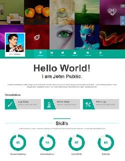 SJ Onepage v1.3.0 - a one-page template of a portfolio for Joomla
