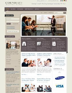IT Corporate v2.5.1 - excellent business a template for Joomla