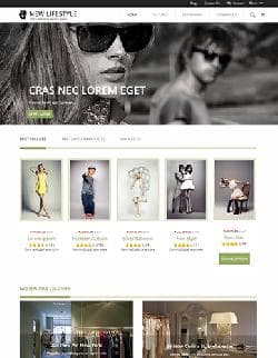 JB New Lifestyle v2.0.3 - an adaptive template of online store for Joomla