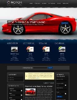IT Motor v3.0.1 - an automobile template for Joomla