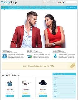 IT TrendyShop v3.0.1 - a fashionable template of online store of clothes for Joomla