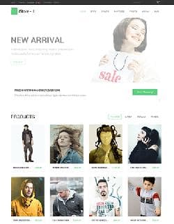  Shaper iStore II v1.7 - a cool template online store for Joomla 