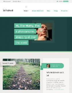 WOO Stitched v1.0.6 - a website template for SP for Wordpress